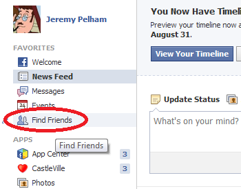 find friends