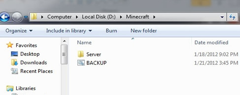 Server Folder