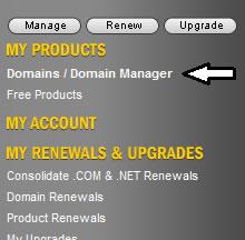 Godaddy Domain Manager
